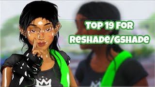 Top 19 For ReshadeGshade Presets To Enhance Your Sims 4 [upl. by Pulchi]