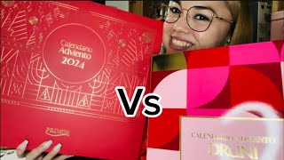 CALENDARIO DE PRIMOR Vs CALENDARIO DE DRUNI 2024 unboxing primor druni [upl. by Ahsrav]