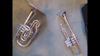 Trumpet vs Mellophone [upl. by Marcelia]