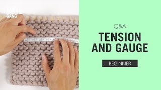 QampA Tension and Gauge [upl. by Olnee]