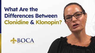 What Are the Differences Between Clonidine amp Klonopin [upl. by Acirretal274]