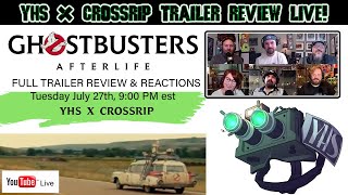 Ghostbusters Afterlife Trailer Review and Reactions YHS x Crossrip [upl. by Ainslie]