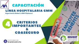 Línea Hospitalaria GMM AXA Criterios Importantes amp Coaseguro 2024 [upl. by Ahsienod]