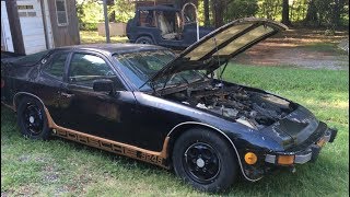 Black 1987 Porsche 924S Part 1 [upl. by Atwood944]