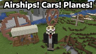 Playing with Viewers Minecrafts Valkyrien Skies mod [upl. by Lyndsay]