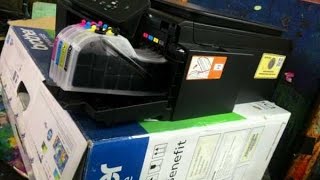 Brother Printer DCPJ100 Cara Mengatasi Head Buntu [upl. by Marden]