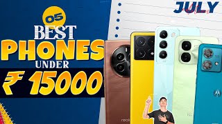 12256GB  Best 5G Phones Under 15000 in June 2024  Top 5 Best 5G Phone Under 15000 in INDIA [upl. by Thurber150]