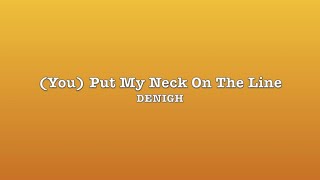 You Put My Neck On The Line live [upl. by Loftis]