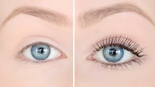 EXTREME WIMPERN Tipps amp Tricks beim TUSCHEN für Lange Geschwungene Wimpern [upl. by Kokoruda308]