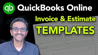 QuickBooks Online 2024 Customizing Invoice Templates [upl. by Gay]