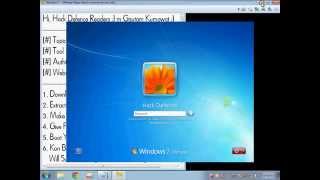 Hack window Password with Kon Boot [upl. by Lola]
