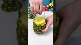 আনারস কাঁটার সহজ পদ্ধতি  Pineapple cutting skill  amazing gadgets gadgets shortvideo shorts [upl. by Ardnua]