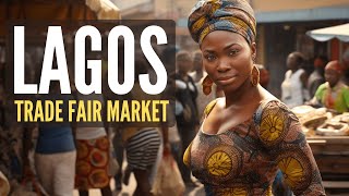 Live Walking Tour  Exploring the Vibrant International Trade Fair Market 4K 🛍️  Lagos Nigeria [upl. by Ume]