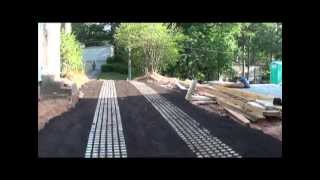 Inspired Installation of Drivable Grass Pavers Mats Permeable [upl. by Anedal]