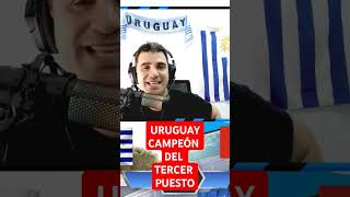 URUGUAY CAMPEÓN DEL 3er PUESTO COPA AMÉRICA 2024 [upl. by Nomelc]