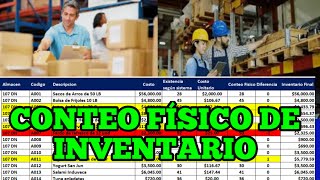 Cómo hacer un inventario físico de un almacén o negocio cómo hacer conteo físico de inventario [upl. by Albertina812]