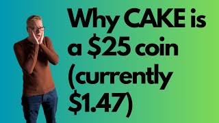 CAKE coin Pancakeswap should 14x in price [upl. by Noryak]