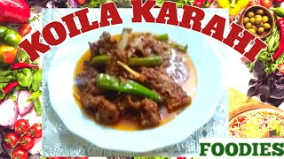 KOILA KARAHI by quotFOODIESquot Mutton Koila Karahi Recipe at home by Foodies Taste On The Way [upl. by Ecar]