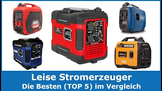 Die besten leisen Stromerzeuger 2024 TOP 5 🥇 Testsieger im Vergleich gut und günstig [upl. by Adalbert252]