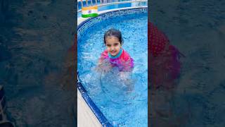 Anaya Or Papa Gaye Swimming Pool 🏊‍♀️ Me 😂 [upl. by Ruddy]