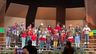 Blitzen Boogie Alta Christmas Program 5th grade 2022 [upl. by Ahsotal726]