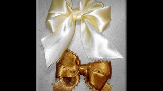 Simple Double Bow Tutorial [upl. by Felic]