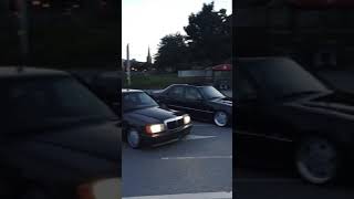 Mercedes W124 and W201 190e Cosworth AMG W123  W126  W201 [upl. by Aneehsram279]