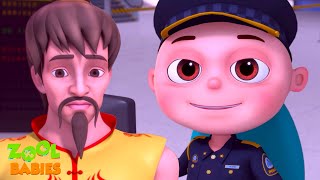 Zool Babies Trouble In Airport Episode  Zool Babies Series  Cartoon Animation For Kids [upl. by Ayatal]