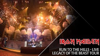 Iron Maiden  Run To The Hills live from the Legacy Of The Beast tour [upl. by Semela400]