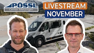 Pössl News  Neuheiten November 2024  deine Fragen  Pössl Vanline Roadcar und Globecar [upl. by Ronym]