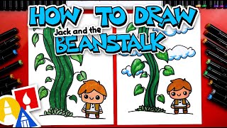 How To Draw Jack And The Beanstalk [upl. by Dion477]