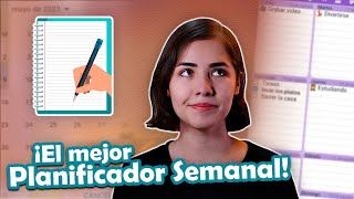 Planifica tu semana CON ESTA APP  Planificador Semanal  ESimple [upl. by Wade]