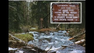 FRIDAY FUN YELLOWSTONE LAKE ISA IS ONLY BODY OF WATER THAT FLOWS TO BOTH ATLANTIC amp PACIFIC OCEANS [upl. by Annayk893]