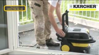 Karcher NT 141 Ap Te Adv Строительный пылесос [upl. by Satterfield]