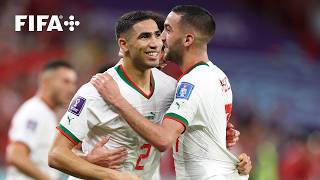 How Morocco defeated Belgium at the FIFA World Cup [upl. by Bradway732]