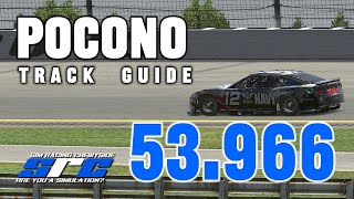 Pocono iRacing Track Guide 2024 NIS Fixed [upl. by Lorne]