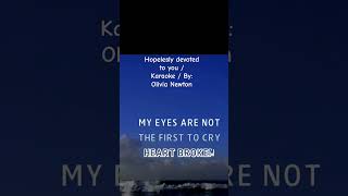 HOPELESLY DEVOTED TO YOU KARAOKE  BY OLIVIA NEWTON karaoke oldclassiclovesongs fypviralシ opm [upl. by Just758]