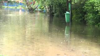 Donau Hochwasser bei Greifenstein am 2 Juni 2013 danube flooding [upl. by Lolanthe]