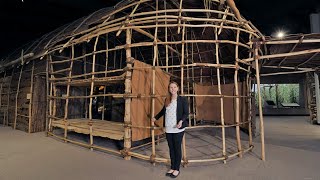 People of the Longhouse Tour of the NYSM Longhouse [upl. by Ellirehs]