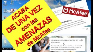 Cómo DESINSTALAR el antivirus McAfee ¡Y OTROS en Windows 10 [upl. by Teragram]