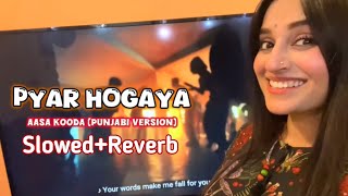 Pyar Hogaya  Ukasha Gul Ashraf  Aasa kooda Punjabi Version  Slowed  Reverb [upl. by Kciredec]