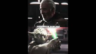 Count Dooku VS Yoda shorts edit starwars [upl. by Venditti]