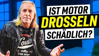 MOTOR DROSSELN – schadet das dem Motorrad [upl. by Balcer]