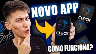 CLEAR CORRETORA O NOVO APP NA PRÁTICA Como comprar ações operar Day Trade e mais  Tutorial Clear [upl. by Noret]