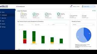 eSkill Talent Assessment Platform Improved Interface Offers New Features amp Better User Experience [upl. by Eriuqs]