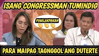 PINAG TANGGOL NG CONGRESSWOMAN ANG DUTERTE [upl. by Anisamot541]