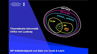 50 NPVollständigkeit und Satz von Cook amp Levin [upl. by Trbor]