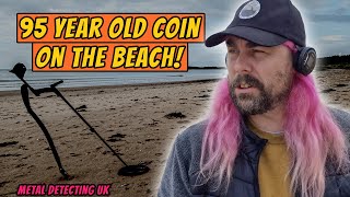 SILVER On The Beach Metal Detecting Wales [upl. by Dib]