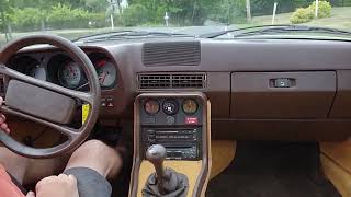 1980 Porsche 924 Turbo Driving Video [upl. by Archy]