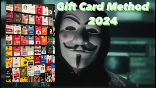 Gift Card Method Best 2024 Sauce 5001000 Daily [upl. by Locklin]